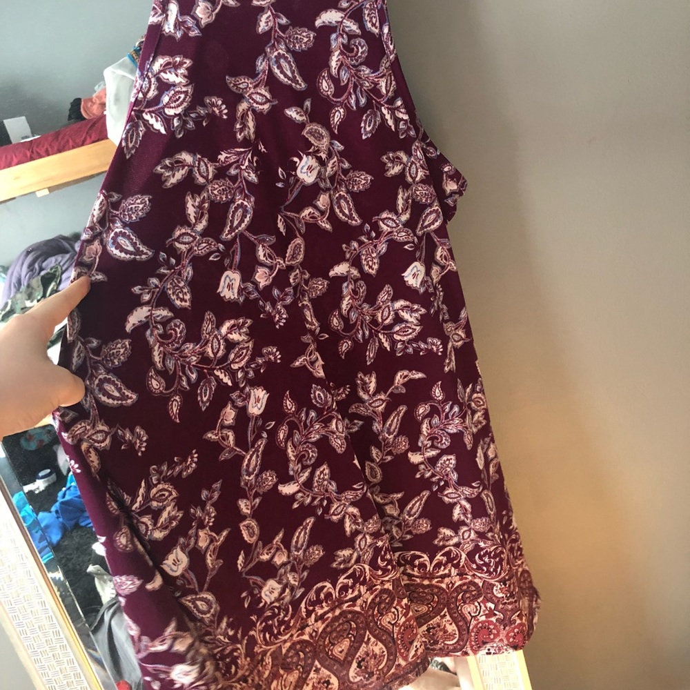 High neck sling dress